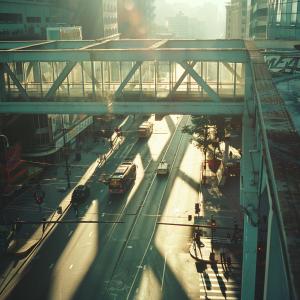 China Steel Truss System for Cross-Street Footbridges Safe and Efficient Transportation Solutions factory