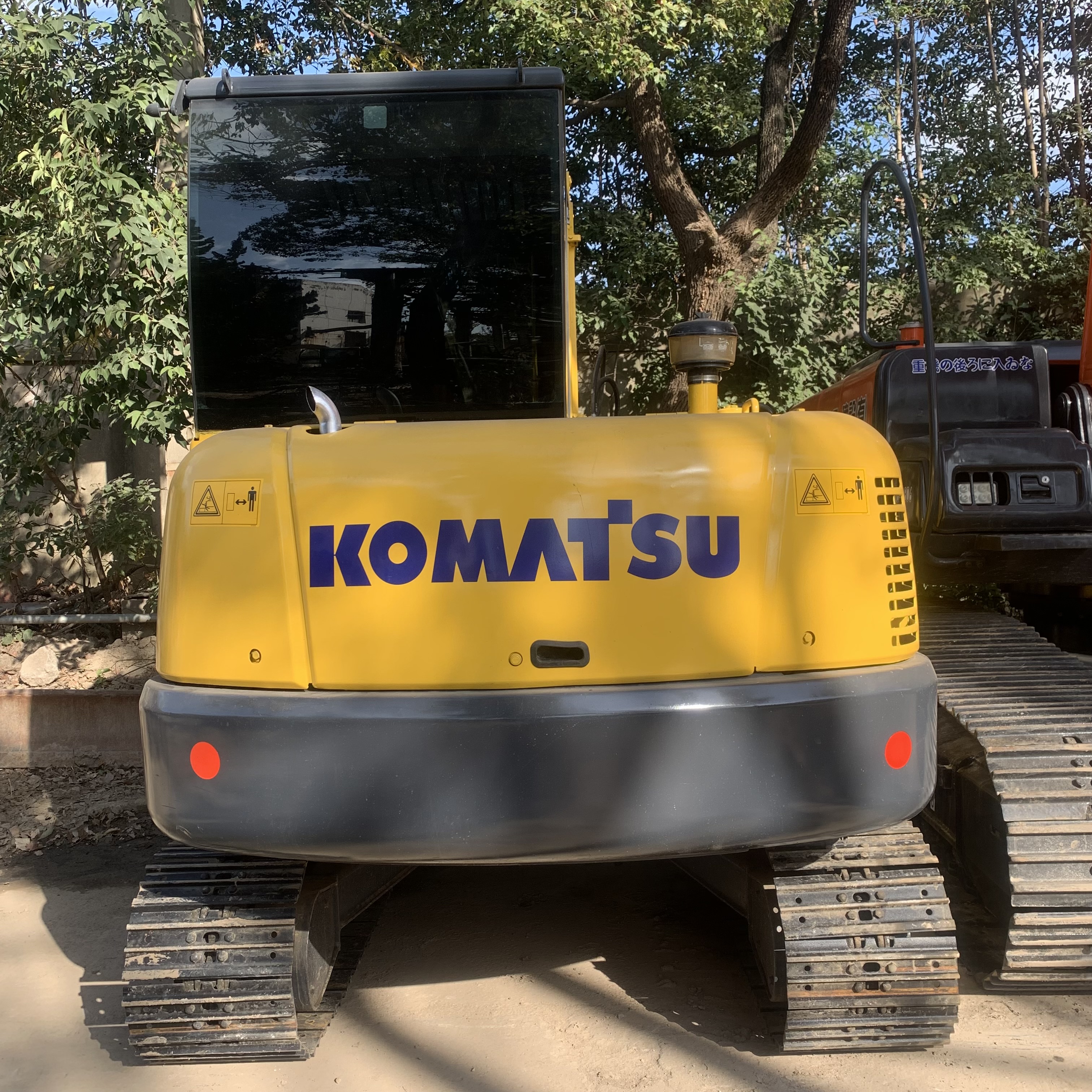 Used Komatsu PC56MR Mini Excavator 5ton with Original Color and Operating Weight 5300