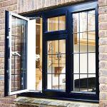 Horizontal Opening Aluminum Casement Windows Sound and Water Proof