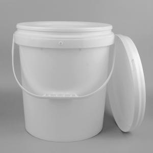 China 18L Polypropylene Plastic Paint Can Containers For Wall Paint factory