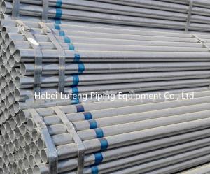 China Q234 Q235 zinc coating hot dip galvanized pipe/ms square tube/mild steel pipe weight factory