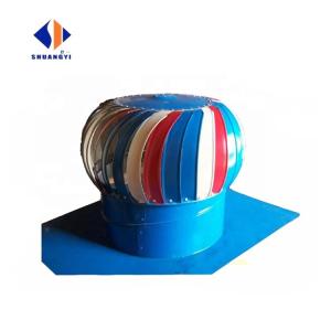 China 2-11.3kg Wind Driven Whirly Bird Turbine Fan for Roof Mounting Warehouse Ventilation factory