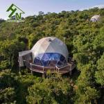 European Waterproof Four Seasons Geodesic Camping Tent Dome Structure For