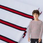 High Quality And Absorb Sweat Double Yarn Fabric Striped Cotton Fabric For T