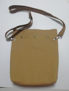 China Custom Brown Kraft Paper Washable Shoulder Bag Casual Eco Friendly No Zipper For Men factory
