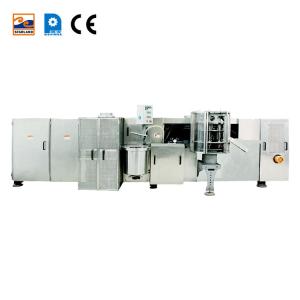 China PLC Control Snack Production Equipment For Waffle Basket Manufacturing factory