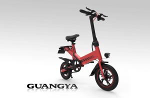 China Intelligent Adult Folding Electric Bike Leisure Travel Vehicle 25KM/H 7.5AH Battery factory