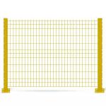 Q195 Q235 3D Wire Curved Fence Panel 75mmx150mm 60mmx150mm