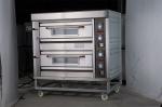 Four Plates 2 Deck 4 Trays Gas Oven For Bakery Bread Shop