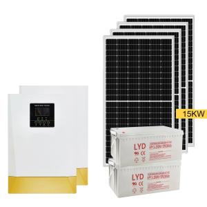 China Residential Solar Power System Lead Acid Battery Home Solar System Solutions factory