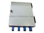 Indoor Fiber Optic Termination Box Metal SC Fiber Distribution Box 4 To 8 Cores