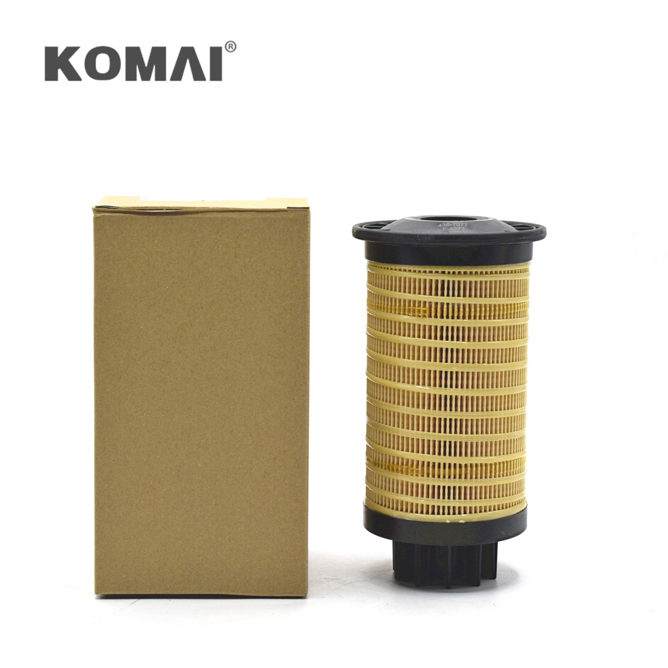 HV Filter Paper For Excavator Engine Element Fuel Water Separator 4367077 436-7077