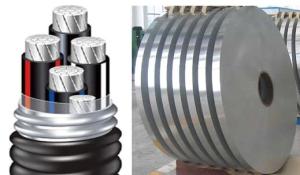 China 1050 Customized Jumbo Roll Industrial Size Aluminum Foil For Electronic Cables factory