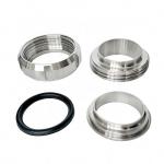 Customized Forged Stainless Steel Sanitary Pipe Fittings Weld Union Coupling for