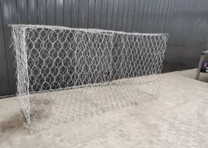 China Hot Dipped Galvanized High Tension Gabion Mesh Cage For River Reconstruction factory
