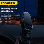 Essager 2023 Pilot 15W Wireless Car Phone Holder High Power 360 Free Rotation