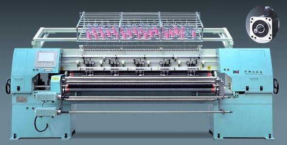 3 Needle Computerized Chain Stitch Quilting Machine Adjustable 2mm-6mm Needle