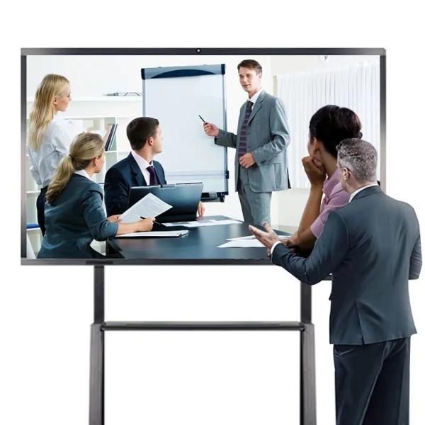 China Multimedia LCD Digital Interactive Whiteboard Screen 85 Inch For Meeting Room factory