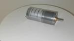 Low noise long lifetime 25mm gm25-310 gm25-370 dc 3-24vdc carbon brush gear