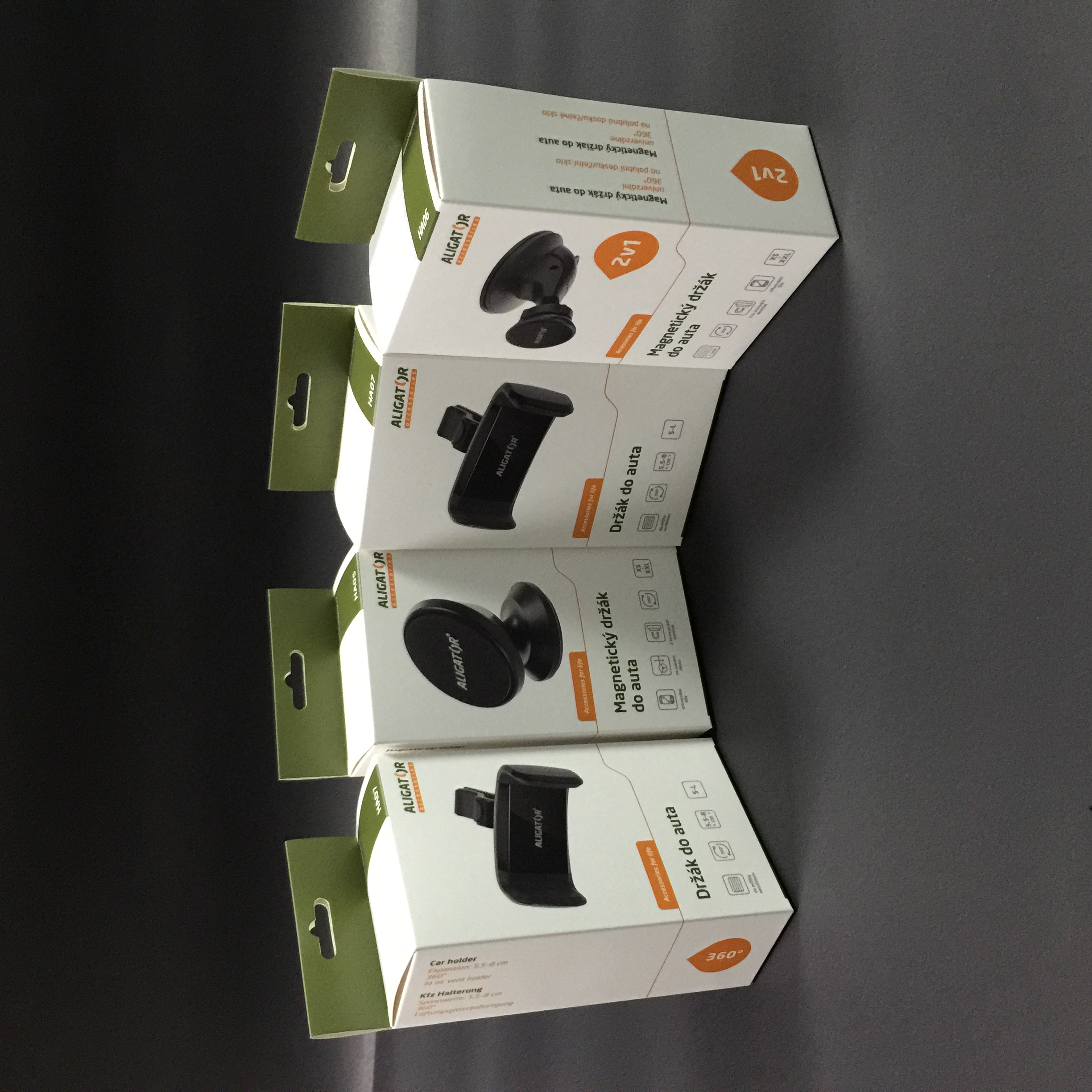 Tuck Corrugated Cardboard packaging Box , Hang Tab Boxes Custom Logo Printing
