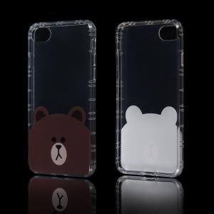 China Flexible Soft Tpu Shock Absorbent Cell Phone Case for apple Iphone 7 Shock proof Case factory