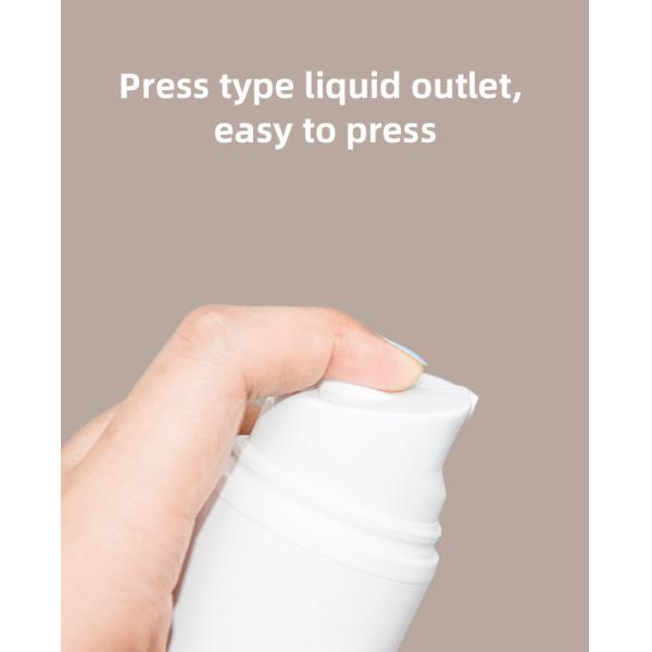 50ml 150ml Airless Pump Bottles Pp Skincare Cosmetic Packaging Pcr Container