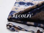 Sustainable Repreve Nylon Spandex Women'S Activewear Sublimation Print Blue Dry