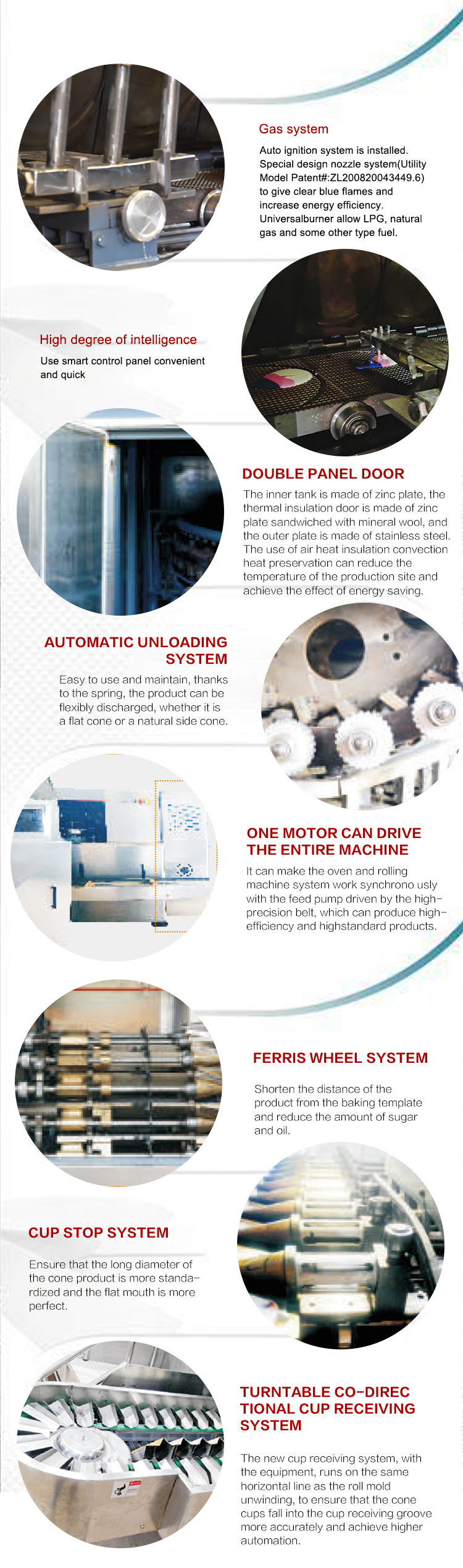 Stainless Steel Automatic Cone Making Machine 7kg / Hour