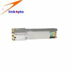 RJ45 Sfp Fiber Optic Connector , Fibre Channel 1000base T Transceiver