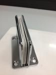 WL-8004 square double opening 90 degree heavy duty stainless steel bathroom