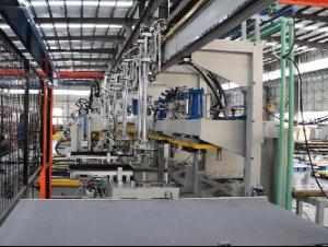 China Advanced Sheet Metal Forming Line For Refrigerator Shell Production factory