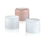 SKIN CARE Refillable White PP Cream Jar 20g 50g 100g 250g with Lid Plastic Type