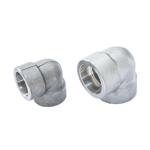 A105 Forged Socket Weld Pipe Fittings Elbow Carbon Steel Customized Degree