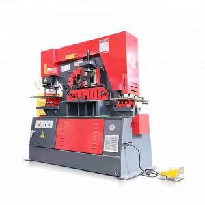China Q35Y-25 High Efficiency Metal Iron Worker Hydraulic Ironworkers With Double Cylinder on sale