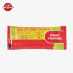 18g Flat Tomato Paste In Sachet , 30%-100% Purity Triple Concentrated Tomato