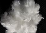 Raw White PSF Staple Fiber Polyester , Fibre De Polyester Flame Retardant