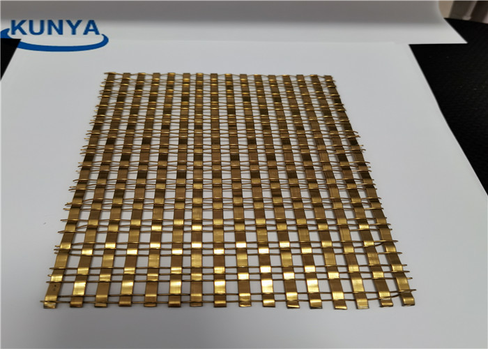 1.0mm Sheets 6m Decorative Wire Mesh Screen Steel Plain Weave