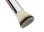 Private Label Foundation Makeup Brush With White Gery Synthetic Hair