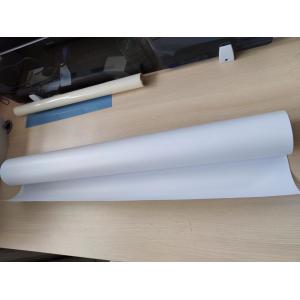 White glossy Permanent Glue 100mic PVC Self Adhesive Vinyl 140gsm For Digital