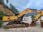 Second Hand SANY 215H Excavator 0.93m3 Bucket Capacity 114KW Engine Power