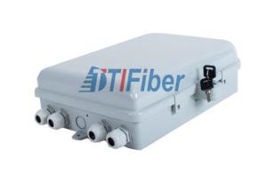 China 16 Port Optical Splitter Outdoor Distribution Box Wall And Pole Mounted Use factory
