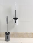 Stainless steel toilet brush no dead corner toilet brush long handle dead corner