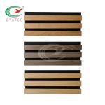 3D Wood Slat Wall Multifunctional Unique Fluted Wall Panel Wood Grain Grille