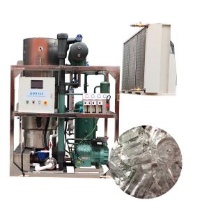 China Tube Type Ice Maker Machine 5Ton Tube Ice Machine Refcomp Compressor 1900*1400*2450mm For Commercial factory