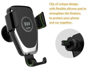 China Touch Sensitive Car Mount Phone Holder Durable Vent Grip Cell Phone Holder factory