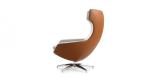 caruzzo armchair Modern Leather Upholstered Relaxing chair Comfortable High Back