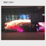 High Durability Outdoor Transparent LED Display Wide Viewing Angle