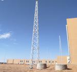 Antena Monopole Iron Lightning Protection Tower