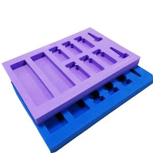 Eva Packaging Foam Inserts Closed Cell Flocking Top