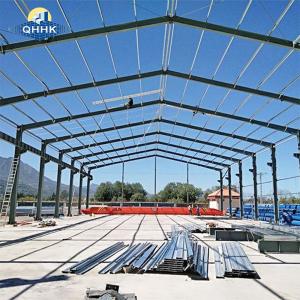 China Modular Pre Built Q355b Steel Structure Warehouse Prefabricated Durable Storage Shed factory